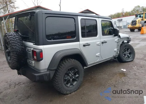 2022 Jeep Wrangler Unlimited Willys Sport 4X4 from USA, damaged, VIN 1C4HJXDM9NW272685